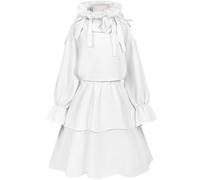 Ciyoulio Sua Costume Cosplay Abito Bianco Sua Anime Gioco di Ruolo Abbigliamento Abiti da Donna Set Completo Dress Up Festa Quotidiana Performance Stage Halloween