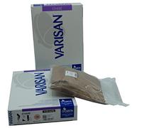 Cizeta Medicali VARISAN ETHERE1520 ATPA PO2N, Calze Medicali Etheré classe 2 Collant compressione graduata 15-20 mmHg, Lunghezza Normale, Punta Aperta, Colore Poudre, Taglia Seconda 2