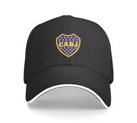 CIZIEOE Cappellino da Baseball Boca Juniors Cappuccio Nuovo Cappello Nero Donna Cappelli Uomo
