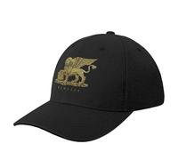 CIZIEOE Cappellino da Baseball Leone di San Marco di Venezia -Vintage Oro Nero Cappello di Lusso Cappelli Uomo Donna