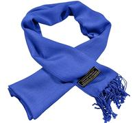 CJ Apparel Royal Blue - Sciarpa nepalese da uomo, tinta unita, alla moda, sciarpa per viso e collo, realizzata a mano in Nepal