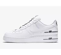CJ1379-100 Nike Air Force 1 Low Double Air Low Bianco Nero Uomo 52.5 EU