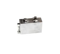 CJAXCG Serbatoio carburante piccolo in acciaio inossidabile da 100 ml con display della quantità di olio for parti di auto cisterna for barche RC fai-da-te con motore a benzina
