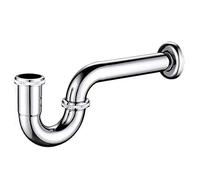 CJBHSD Scarico a Scomparsa per lavabo Cromato Nuovo sifone per Bottiglia in Acciaio Inox Kit sifone Tondo per lavabo da Bagno Lavabo in Pietra
