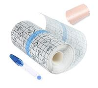 CJBIN Benda Trasparente Impermeabile, 15cmx10m Pellicola per Tatuaggi, Cerotti Elastici di Fissaggio Bendaggio AntiallergicoTattoo Bandage per lo Sport, il Nuoto, la Protezione del Tatuaggio