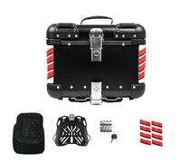 CJELPQ Bauletto Posteriore Universale In Alluminio Da 40L E 45L Per Moto Per TRK502 TRK502X TRK702X TRK251