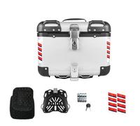 CJELPQ Bauletto Posteriore Universale In Alluminio Da 40L E 45L Per Motocicletta, Per Versys300X, Per Versys650, Per Versys1000