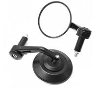 CJELPQ Specchietti Retrovisori Rotondi per DIAVEL 1260 XDiavel Street Scrambler Specchietto Retrovisore Universale per Motocicletta Tappo Terminale per Manubrio