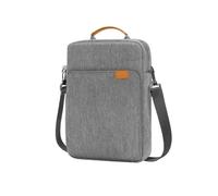 CJHFR472SG Business Borsa a tracolla for tablet portatile for MacBook Air Pro 11 12 9th / 10.5 "11" Custodia for iPad for Surface HP DELL Briefcase(Light grey)