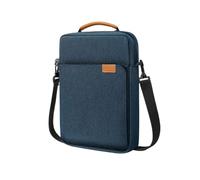 CJHFR472SG Business Borsa a tracolla for tablet portatile for MacBook Air Pro 11 12 9th / 10.5 "11" Custodia for iPad for Surface HP DELL Briefcase(Dark blue)