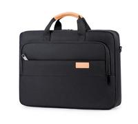 CJHFR472SG Business Cartella da lavoro uomo con tracolla antiurto Airbag for spostamenti e viaggi d'affari Briefcase(Nero,Piccolo)