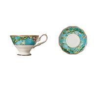 CJHFR472SG Casa Tazze da caffè in ceramica europea albicocca Bone China Set tè pomeridiano britannico e piattini squisiti for uso domestico Arredamento