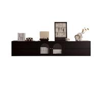 CJHFR472SG Console multimediale Giunzione gratuita for soggiorno, mobile TV, mobile portaoggetti, fondo, mobile TV a parete, nero Centro di intrattenimento