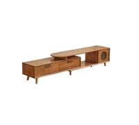CJHFR472SG Console multimediale Mobile TV a scomparsa con cassetto grande, mobile TV moderno e minimalista for soggiorno di casa Centro di intrattenimento