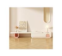 CJHFR472SG Console multimediale Mobile TV a scomparsa da terra for il soggiorno di casa, mobile base TV moderno e semplice for piccoli appartamenti Centro di intrattenimento