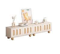 CJHFR472SG Console multimediale Mobile TV moderno e minimalista for soggiorno, mobile TV a terra for la casa con contenitore for soggiorno Centro di intrattenimento(180cm)