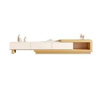 CJHFR472SG Console multimediale Mobile TV moderno e minimalista soggiorno casa piccolo appartamento mobile TV a scomparsa color legno Centro di intrattenimento