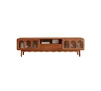CJHFR472SG Console multimediale Spazio di archiviazione visivo Mobile TV soggiorno domestico semplice armadio di stoccaggio mobile da pavimento multifunzionale Centro di intrattenimento