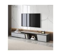 CJHFR472SG Console multimediale Tavolino da caffè moderno e semplice a scomparsa in ardesia, mobile TV, soggiorno, elegante mobiletto da pavimento con sensore di luce Centro di intrattenimento