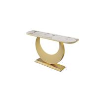 CJHFR472SG Home Tavolo da ingresso semplice consolle semicircolare sole Dietro il divano(Piccolo)