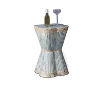 CJHFR472SG Moderno Tavolino da giardino decorativo moderno, tavolino da patio, tavolino for soggiorno, comodino for camera da letto, tavolino for piante for interni ed esterni Semplice