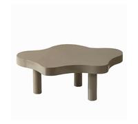 CJHFR472SG Moderno Tavolino laterale in legno a forma di nuvola, credenza for soggiorno, camera da letto, negozio di tè, caffetteria, tavolino Semplice(Bianco)
