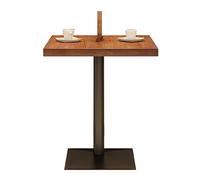 CJHFR472SG Moderno Tavolo da pranzo quadrato in legno for 2 persone, cucina, sala da pranzo, soggiorno, caffetteria, tavolino da caffè piccolo Semplice