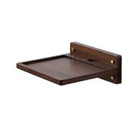 CJHFR472SG Supporto per proiettore Supporto for proiettore in legno di pino con finitura noce, comodino a parete e scaffale for router Staffa Proiettore