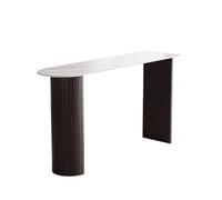 CJHFR472SG Tavolo da bar in pietra di lusso leggero con base in pietra, altezza del bancone, for soggiorno, cucina, sala da pranzo(120 * 50 * 105cm)