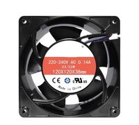 CJKXPZMH Ventola di Raffreddamento 120x120x38mm 220/240V 0.14A 23/22W AC 12038