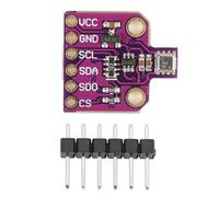 CJMCU - Scheda sensore di temperatura e umidità BME680 680, sensore ambientale wireless con rilevamento della pressione e dell’altitudine, scheda di sviluppo ultra compatta per