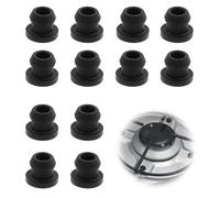 CJMUQHEHH 12 Pezzi di Gommini di Supporto per Pentole, Gommini per Griglie, Gommini di Protezione per Cucine di Camper Compatibile con Le Aste da 5 mm di Smev per Camper e Caravan