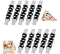 CJQRL 10 Pezzi Termometro Bambini,Strisce per Termometro Frontale per Bambino,Striscia Termometro,Termometro Fronte,Termometro Bambino,Riutilizzabile,per Controllare la Temperatura del Bambino