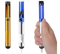 CJQRL 2 Pezzi Pompe Dissaldanti, Succhia Stagno, Pompa Dissaldante Professionale per l'aspirazione di Stagno di Saldatura liquido, Accessorio Indispensabile per Saldatore Professionale