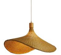 CJSLXGBL Lampada A Sospensione Cinese in bambù, Illuminazione A Soffitto in bambù, Lampadari per Camera da Letto, Ristorante, Sala da tè, Bar, Sala da Pranzo, Illuminazione A Binario per Soggiorno