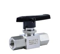 CJTWNBIO 1/8" 1/4" 3/8" 1/2" 3/4" BSP NPT Male Female 316L Stainless Steel Shut off Ball Valve CNG Natural Gas Water Fuel Oil(3/4",BSPT Female)