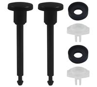 Cjueiom Set di 2 kit di riparazione deviatore per vasca con 2 steli della valvola deviatore, 2 guarnizioni a tazza, 2 cancelli per la riparazione del rubinetto della vasca da bagno, doccia, vasca da