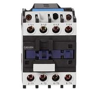 CJX2-2504 4NO 4 poli 25A 220V CJX2-2508 2NO 2NC Contattore for montaggio su guida Contattore industriale(CJX2-2504,24V)