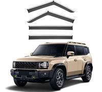 CJYCJY Set di 4 deflettori Antivento per ICH-X K3 MK1 2023-2025, Deflettori Auto, Parapioggia, Deflettori Integrati Antivento Antipioggia Sole Accessori,4PC