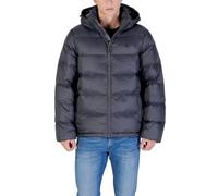 CK JEANS LS Nylon Zip off Hood Down Puffe Lv04rc518g Giacche, Grey (Asphalt), M Uomo