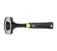 CK Tools 357005 Martello Club Anti-Vibrazioni 1 Pezzo Acciaio Forgiato 3lb