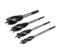 CK Tools T2943S4 Fast4 Legno Punte per Trapano Set Di 4