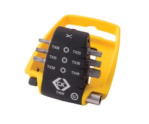 CK Tools T4501 Clip Porta Punta Cacciavite TX Set Da 7