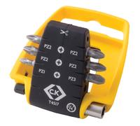 CK Tools T4517 Punta Di Cacciavite Clip - PZ Set Di 7