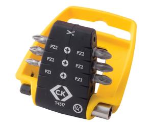 CK Tools T4517 Punta Di Cacciavite Clip - PZ Set Di 7