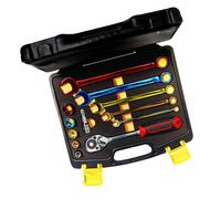 CK Tools T4659 Presa E Chiave Set, 1cm, Codice Colore, 12-pcs