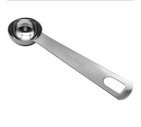 CKANDAY 1 cucchiaino dosatore in acciaio inox, cucchiaio dosatore da 5 ml, manico corto, gadget da cucina per misurazioni precise di cottura, ingredienti da forno, spezie, proteine in polvere