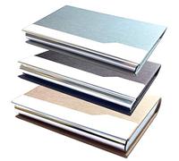 CKANDAY 3 Confezione Biglietti da Visita Professionali per Biglietti da Visita, Lussuosa Custodia Protettiva in Poliuretano con Chiusura Magnetica e Metallo per Nome Carta di Credito ID Uomo Donna