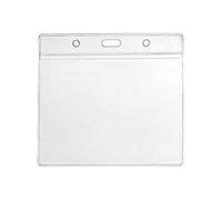 CKB Ltd® 10x Conferenza extra large Cancella distintivo di identificazione della carte di plastica titolare 118x110 millimetri possesso di una carta 115x95 millimetri Tesserino di Riconoscimento