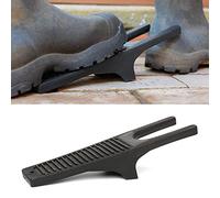 CKB LTD Cavastivali Levastivali Scarpa Puller Martinetto in plastica Resistente per Stivali e Stivali, estrattore e Raschietto per Fango, Portatile, Resistente alle intemperie, in plastica Nera